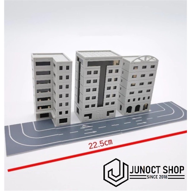 Set Gedung Special Miniature Rumah Maket Diorama Perkotaan Bangunan 01