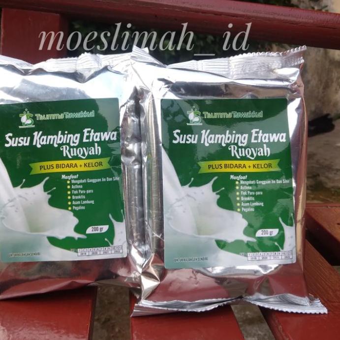 

Baru SUSU KAMBING BUBUK ORIGINAL ETAWA RUQYAH + BIDARA DAN DAUN KELOR TSUMMA TAWAKKAL