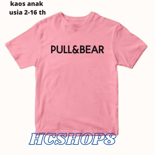 Kaos Anak P&amp;B Laki Laki Perempuan Usia 2-16th Ideal Cowok Cewek
