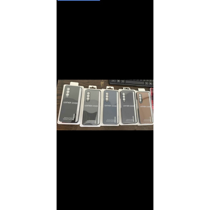 CASE LEATHER LOGO PREMIUM FOR SAMSUNG Z FLOD 2 Z FLOD 3