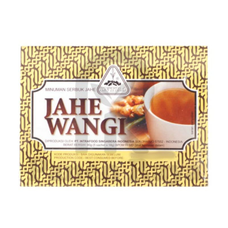 

JAHE WANGI INTRA JAHE
