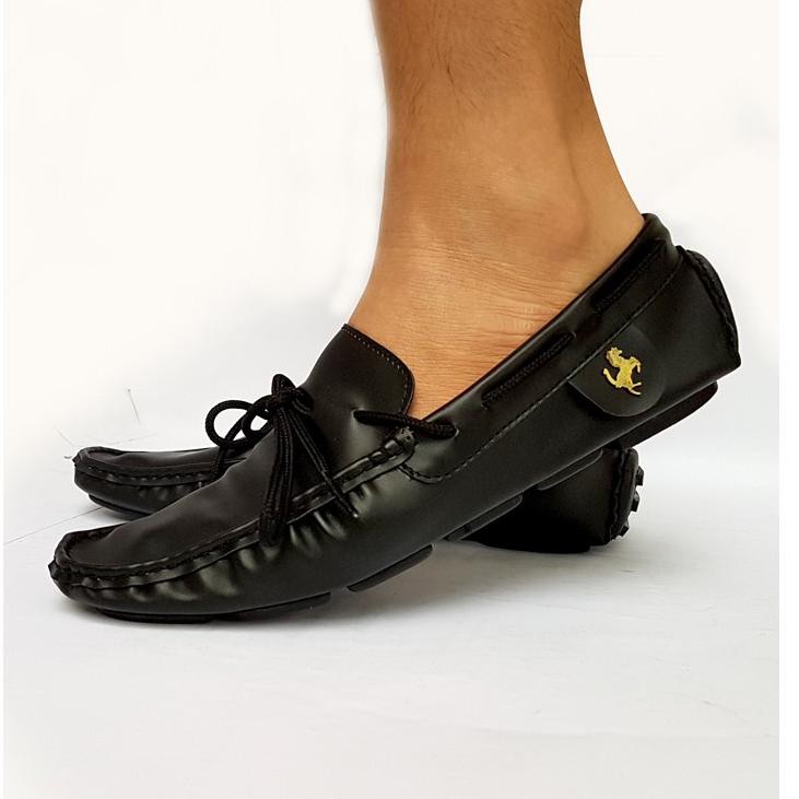 jman now Mr darwis Gold horse slip on pria kulit mr002 ▧