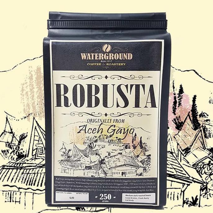 

Kopi Robusta Aceh Gayo 250 Grams (Biji/Bubuk) Coffee (Beans / Grounds) Diskon