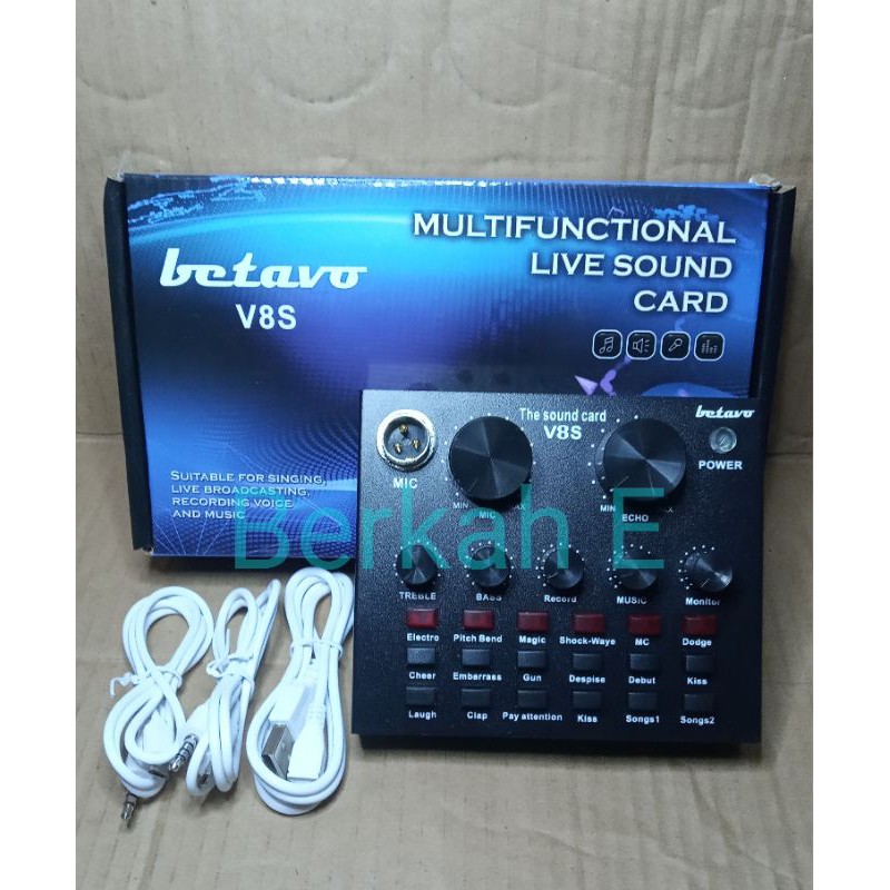 Sound card Betavo V8S Effect Vokal