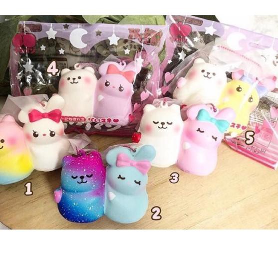 7S3  SQUISHY LICENSED KARAKTER share bread angel bunny by ibloom .