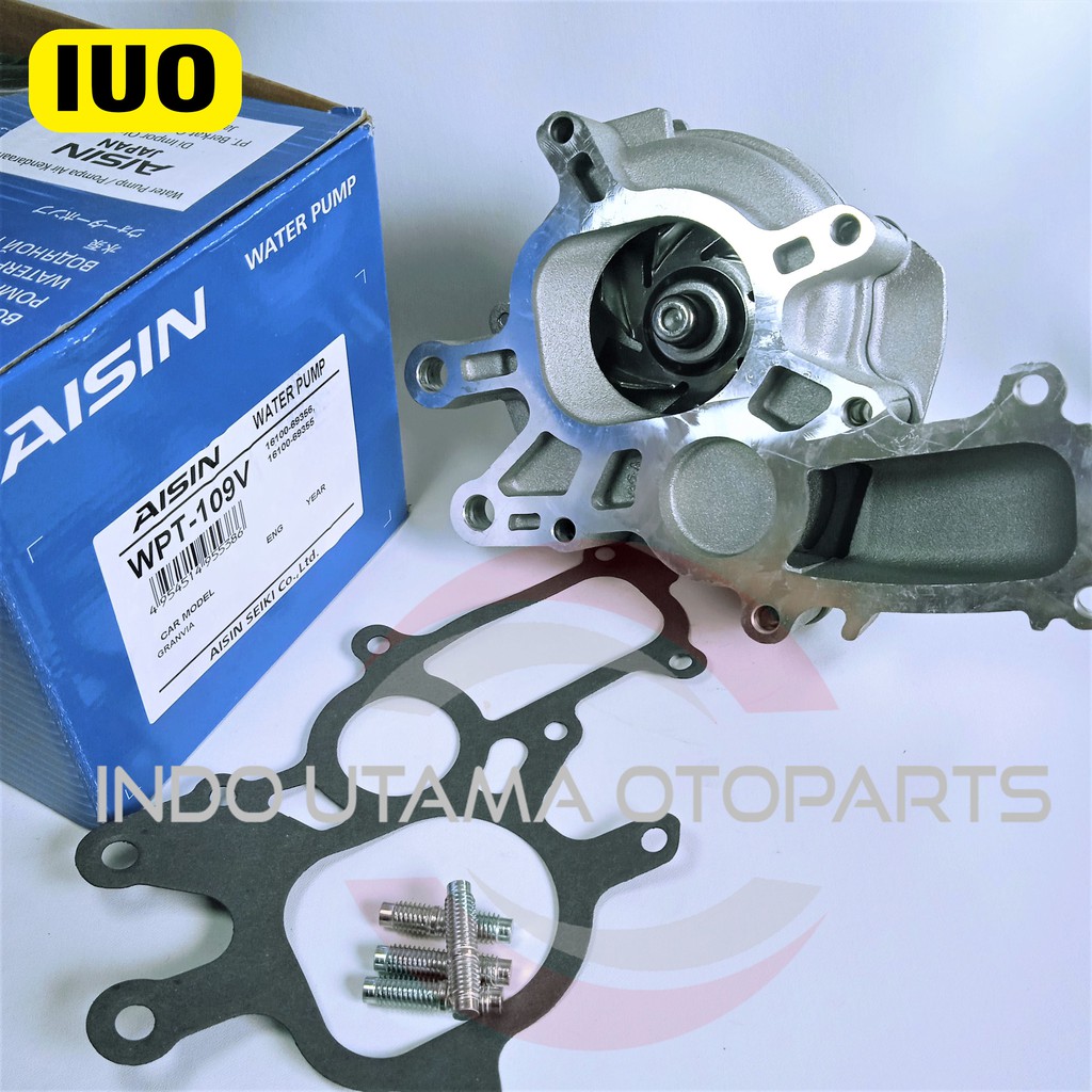 Water Pump Innova Fortuner Hilux Diesel AISIN WPT 109V - ORIGINAL