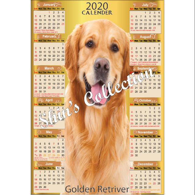 

Kalender anjing dog