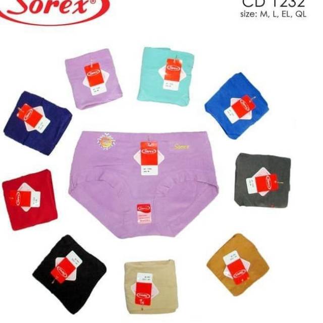 SOREX Cd Basic KATUN 1232  SOREX Panties Original