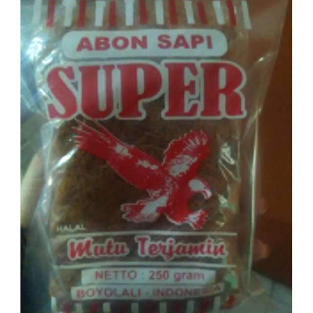 

Abon daging sapi super asli dari boyolali