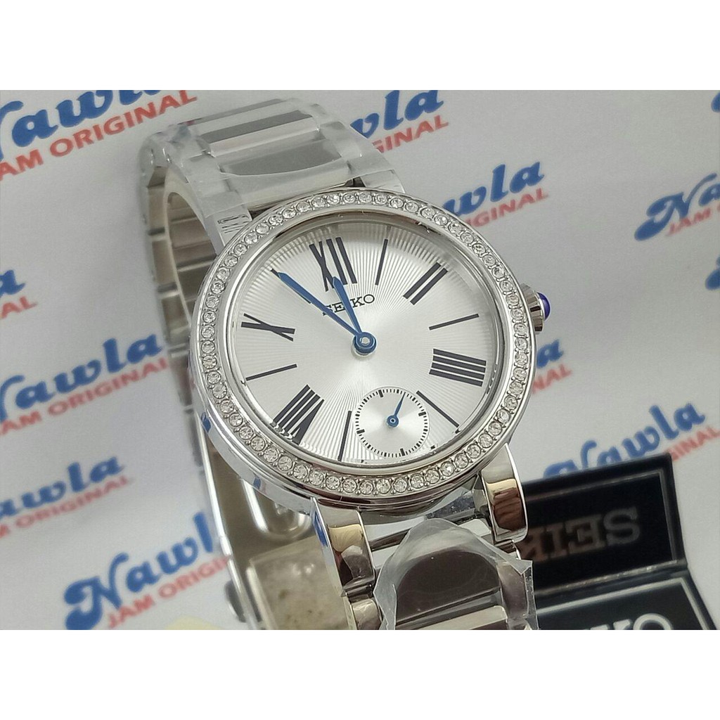 Seiko Womens SRK027P1 Quartz Sudial second hand | Jam Wanita SRK027