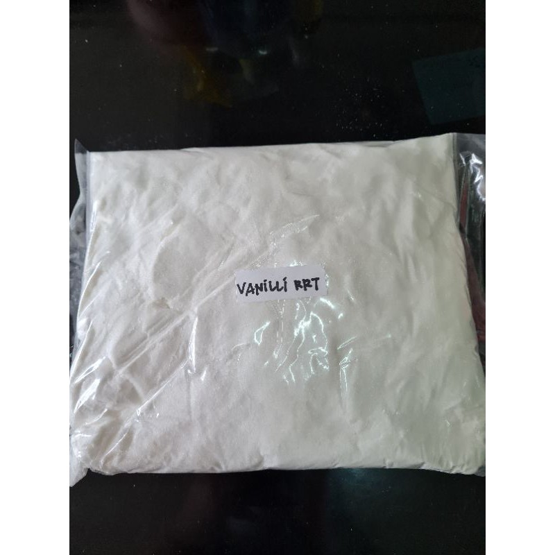 

Vanillin 1000gr/Vanili Powder ex RRT China/ Vanili Bubuk/ Perisa Vanilla