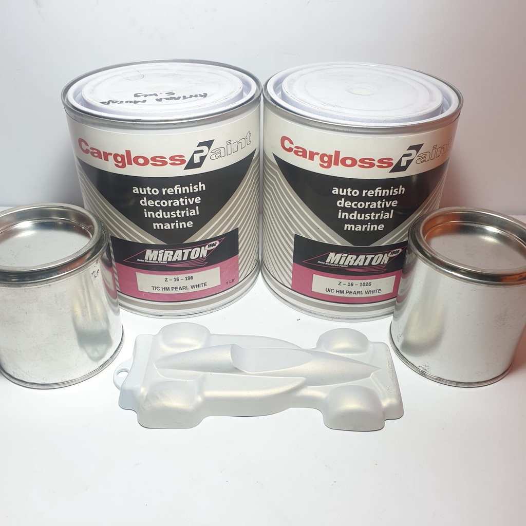 Cat Manual Warna Original OEM Putih Mutiara UC TC Honda Vario Scoopy Pcx Cargloss Miraton Pearl White 200 ML