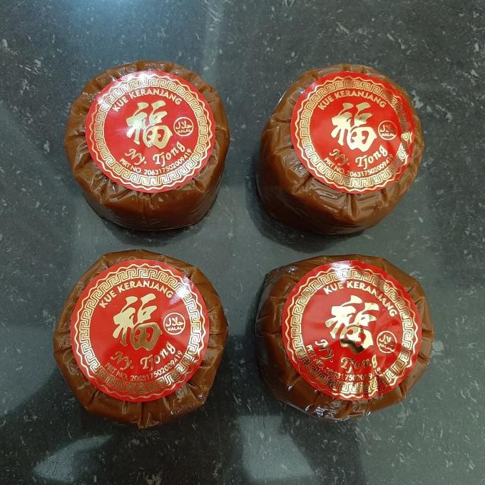 

Kue Keranjang ,Kue Cina ,Dodol Imlek 1kg Isi 4pcs 100%Halal