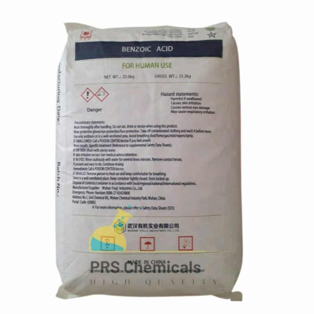

Benzoic Acid 25kg