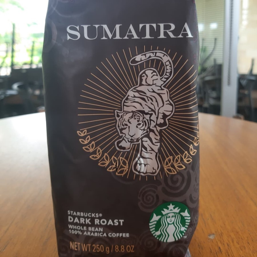

Starbucks Sumatra Coffee Whole Bean Dark Roast biji kopi