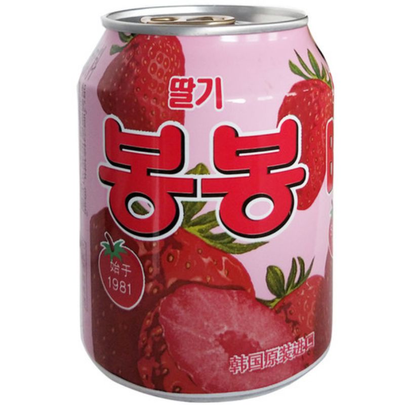 

(MINUMAN) HAITAI CRUSHED STRAWBERRY JUICE DRINK 238ML