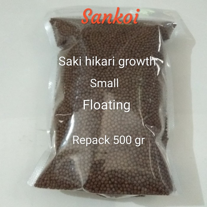

saki hikari growth size small /s /repacking /repack 500 g /500 gr