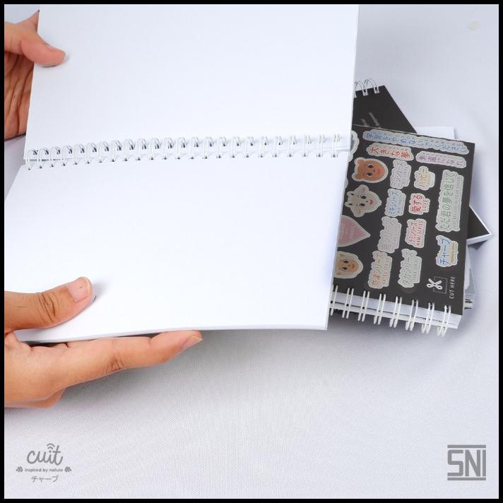 

Cuit Notebook A5 Spiral Special Karakter Shika And Friends