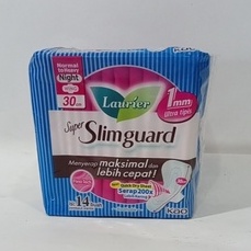 LAURIER SlimGuard NIGHT wing 30CM ISI 14 pads pembalut wanita (no.16)