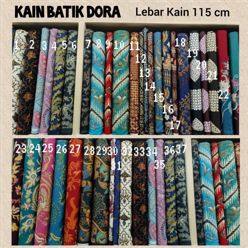 kain batik dora murah