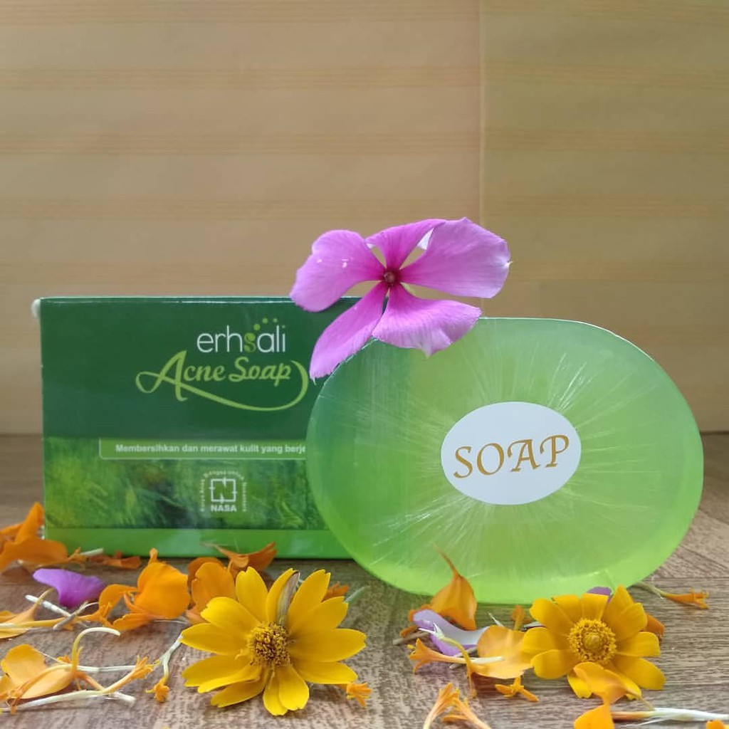 Erhsali Acne Soap Penghilang Jerawat Anti Acne