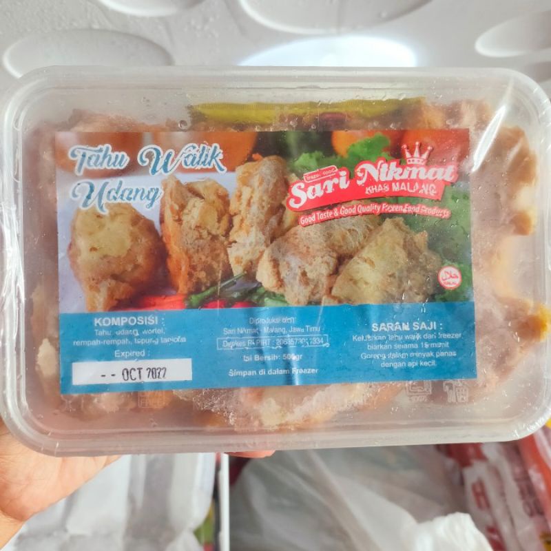 Jual Frozen Food Tahu Walik Ayam Sari Nikmat Shopee Indonesia