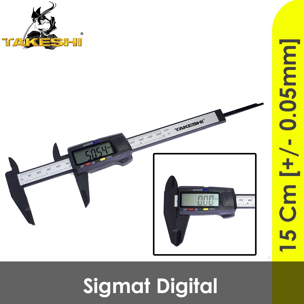 KTMSTORE jangka sorong digital / Sigmat / Vernier Kaliper Capiler Digital Layar LCD