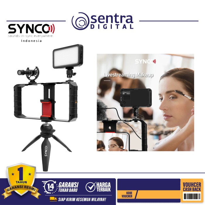 Synco Vlogger Kit 1 Synco Vlog Kit 1 Garansi Resmi