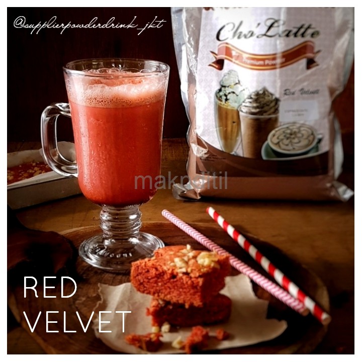 

RED VELVET POWDER CHOLATTE BUBUK RASA REDVELVET