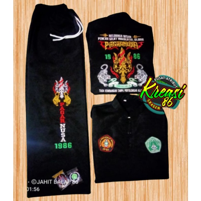 pagar nusa - baju / seragam / sakral bordir pagar nusa