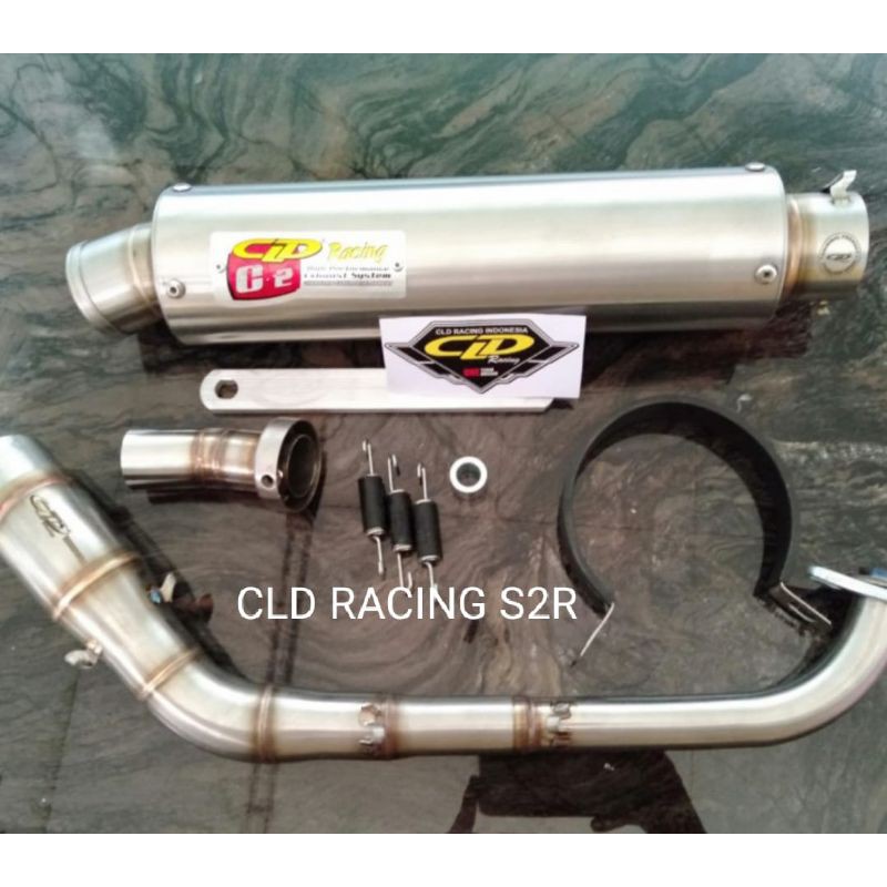 KNALPOT CLD RACING NEW N-MAX 2020 TYPE C2 BULAT