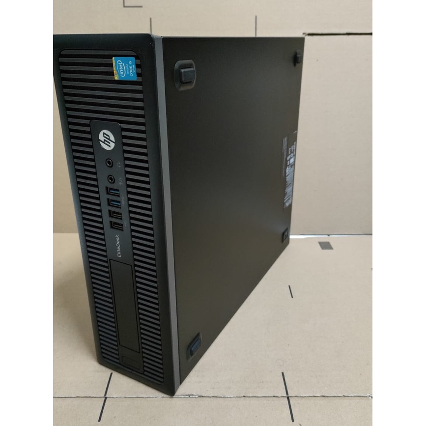 PC Dekstop Hp EliitDesk 800 G1 SSF Core i5 4570 Gen 4 Ram 4 GB HDD 500