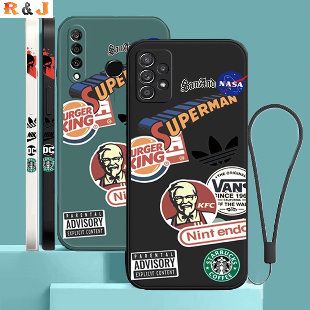 Case Bahan TPU Motif Graffiti Untuk Samsung A13 A03 A03S A23 A02S A21S A12 A11 A10 A20 A30 A50 A30S A52S A20S A50S M12 M11