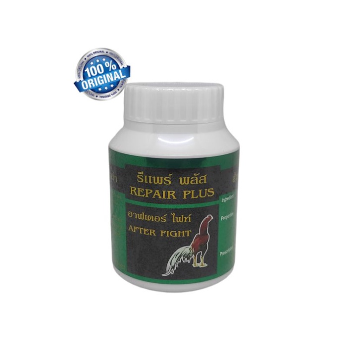 Vitamin Ayam Repair Plus Memulihkan Stamina Ayam Sehabis Laga