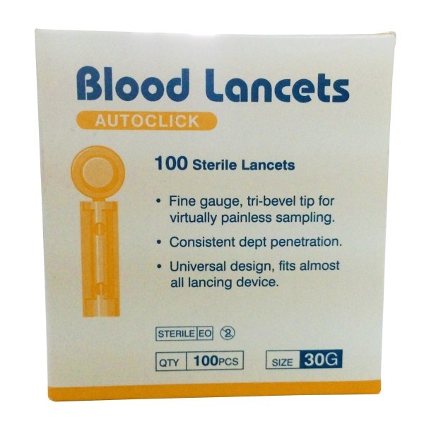 Blood Lancets 30G OneMed box 100pcs OJ