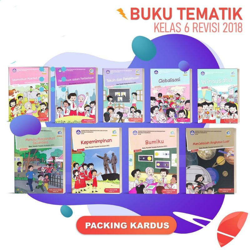 

Paket buku tematik kelas 6 SD/MI