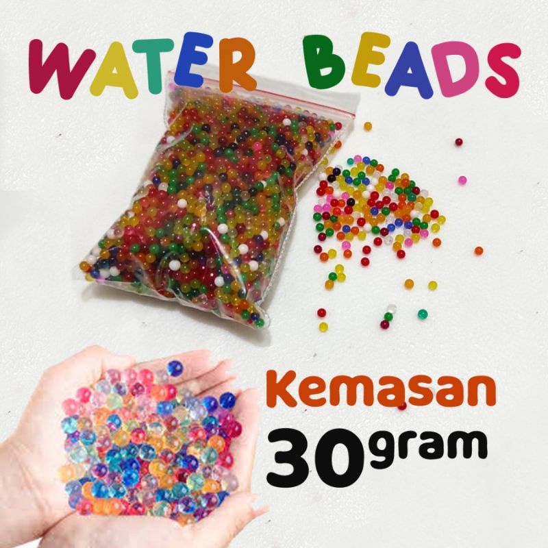 Water beads mainan montessori / mainan anak / hidrogel / Montessori /sensory