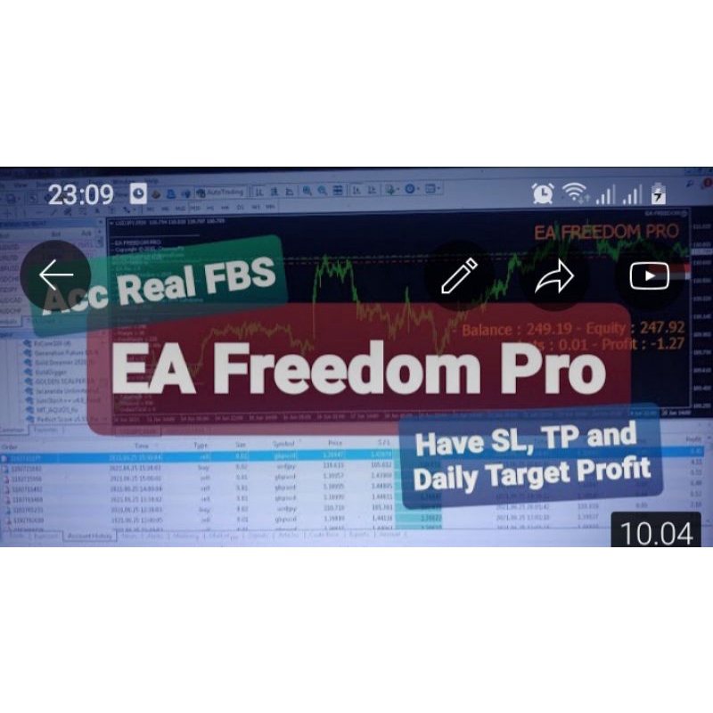 EA Freedom Pro dan File Setting