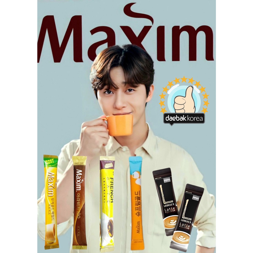 [Ready stock] Maxim Mocha Gold/Arabica/Supreme Gold/French Cafe/Lookas9 1pcs