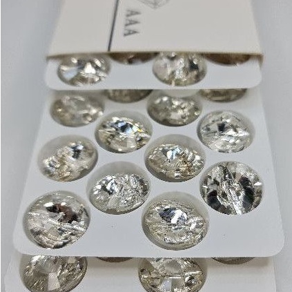 KANCING KRISTAL SEJENIS SWAROVSKI dijual perBUTIR