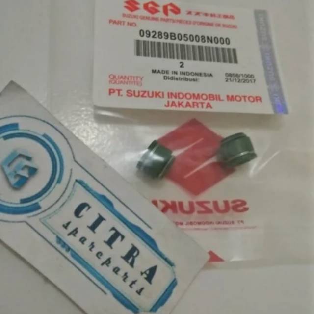 seal klep set isi 2 sil smash shogun 110 125