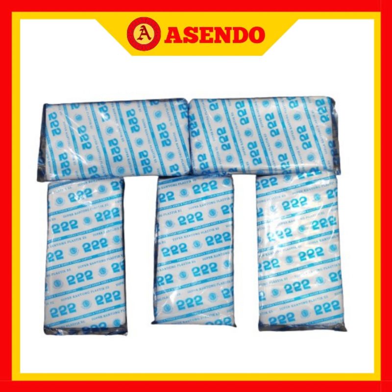 PLASTIK PE  9x20 & 12x25 & 15x30 / 222 BIRU/PLASTIK ES/PE 555 BIRU || ASENDO