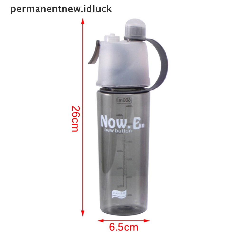 Botol Air Minum Kapasitas 600ml Untuk Travel / Hiking / Bersepeda