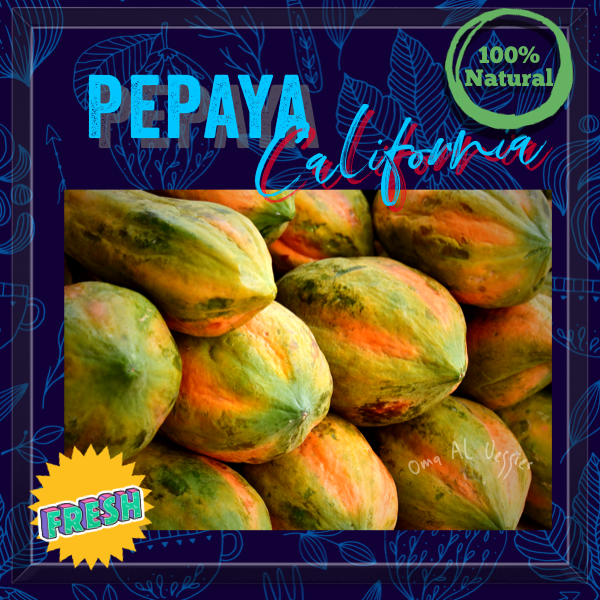 

PEPAYA CALIFORNIA / FRESH CALIFORNIA PAPAYA 1 - 1,2 Kg Per BUAH