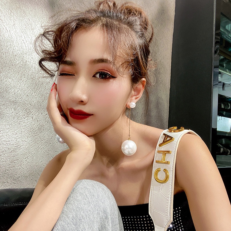 Anting AT98 Bahan S925 Fashion Wanita Anting Keren Lucu Unik Elegant /Deluna /BB