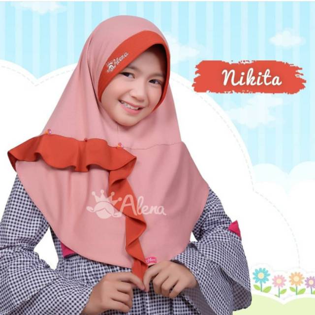 Nikita by Alena / Jilbab Anak Alena / Hijab alena anak / grosir jilbab alena anak