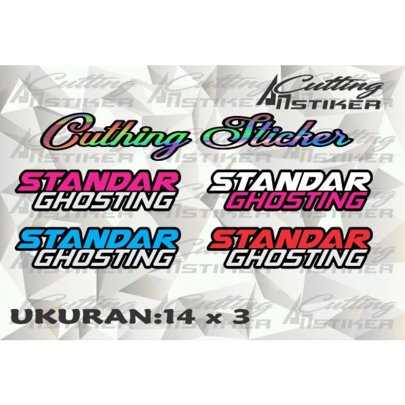 

stiker standar gosting