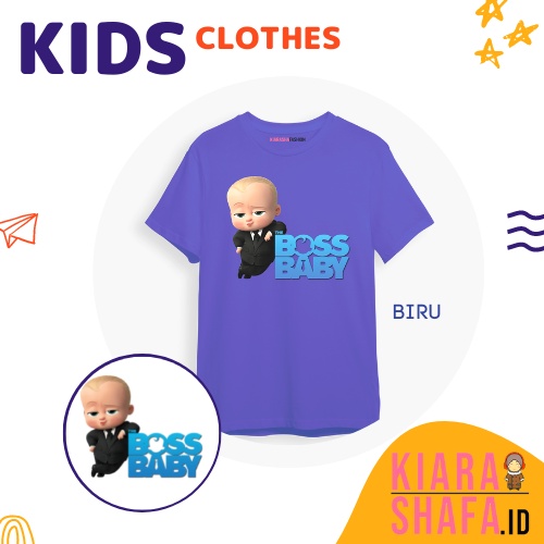 Kiarashafa - Baju Anak / Kaos Anak The Boss Baby