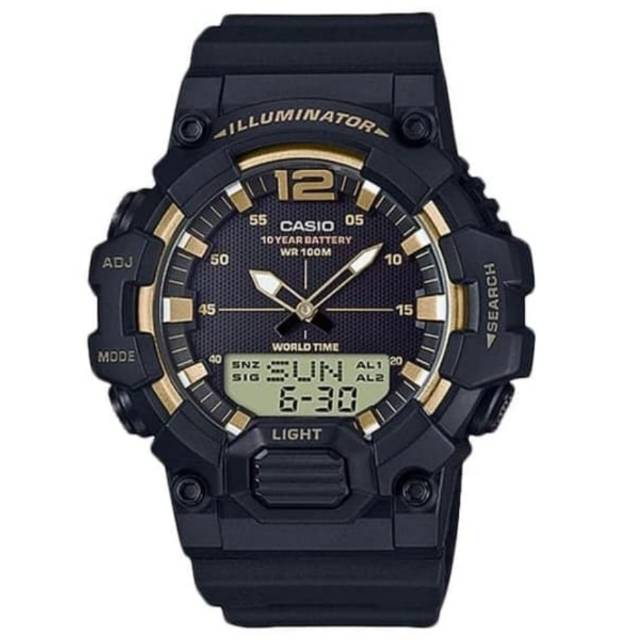 Jam tangan iluminator casio HDC-700