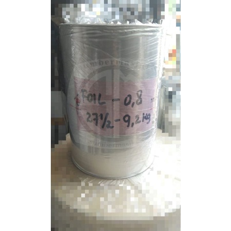 Plastik Aluminium Foil Roll 27.5cm